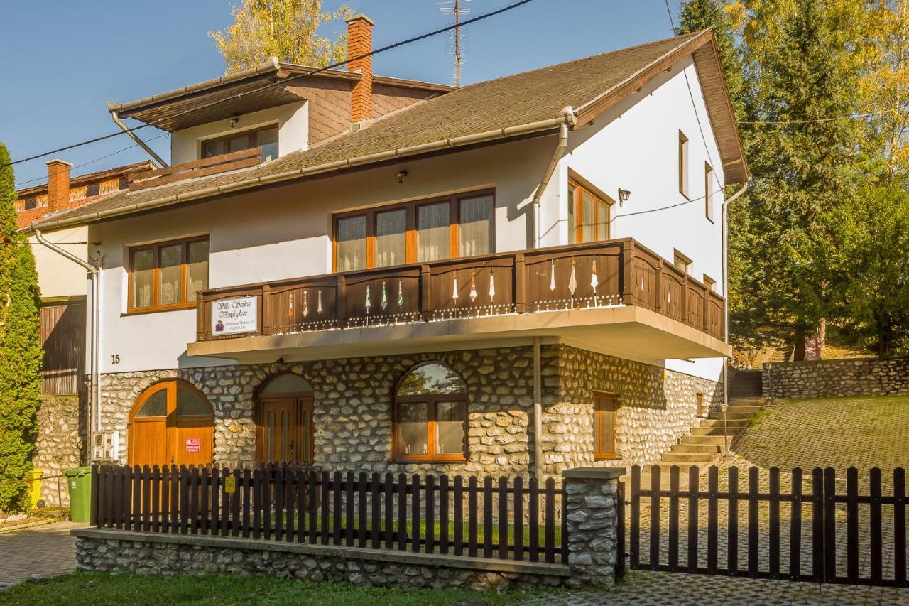 Villa Szilva Vendeghaz Szilvásvárad Exteriör bild